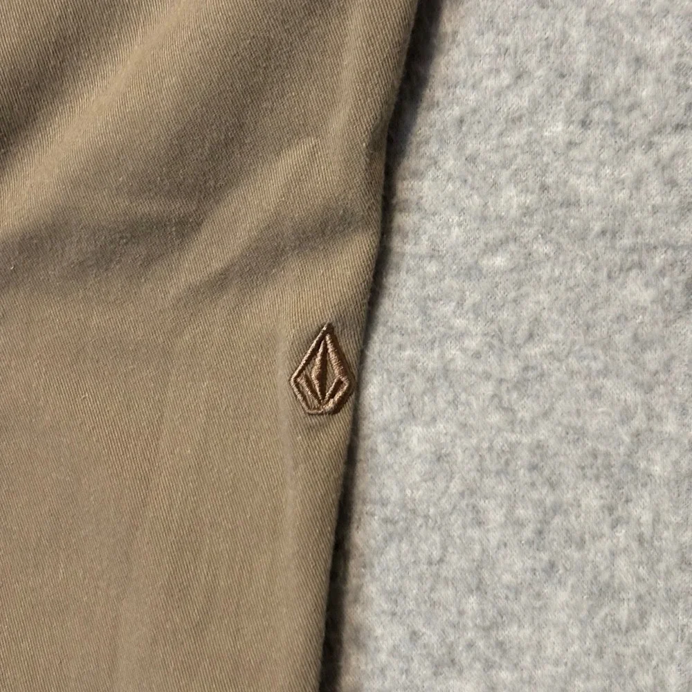 Volcom Men's 30‎ Chino Pants Khaki Tan Modern Stretch Straight Trousers Casual
